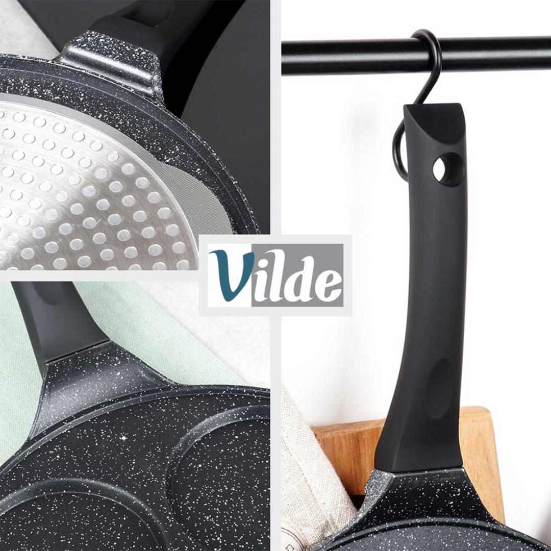 PATELNIA GRANITOWA DO 4 JAJEK PLACUSZKÓW 26cm 199076